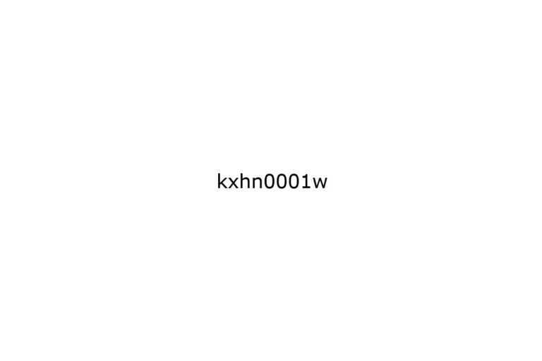 kxhn0001w