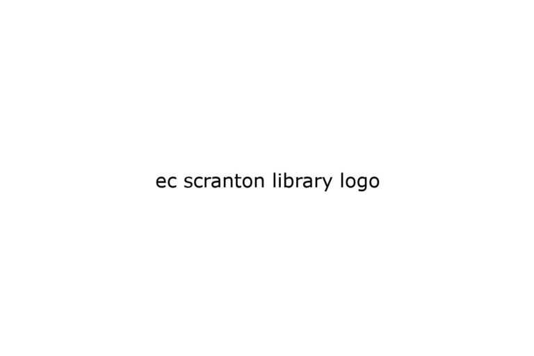 ec scranton library logo