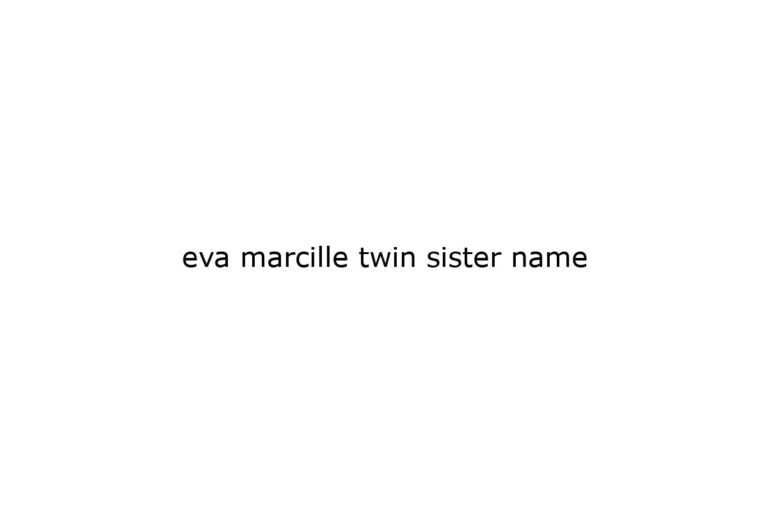 eva marcille twin sister name