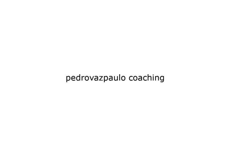 pedrovazpaulo coaching