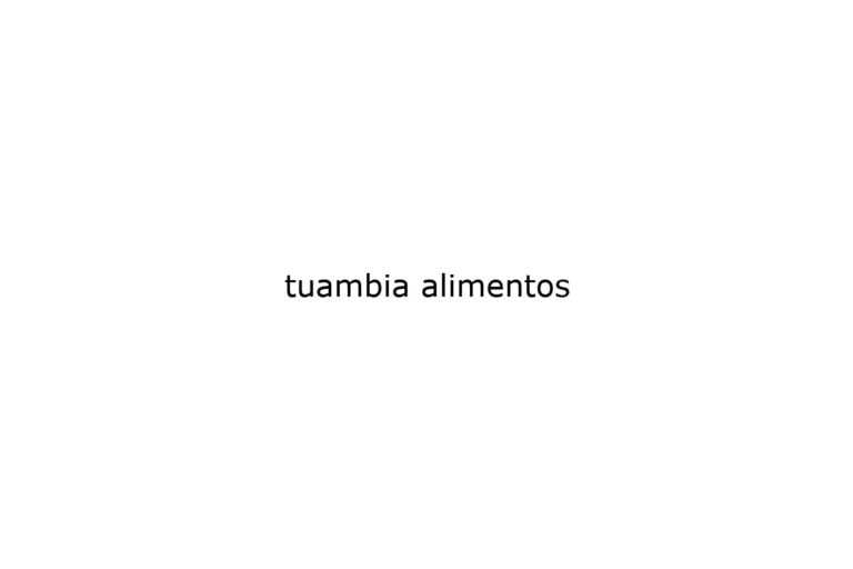 tuambia alimentos