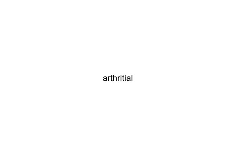 arthritial