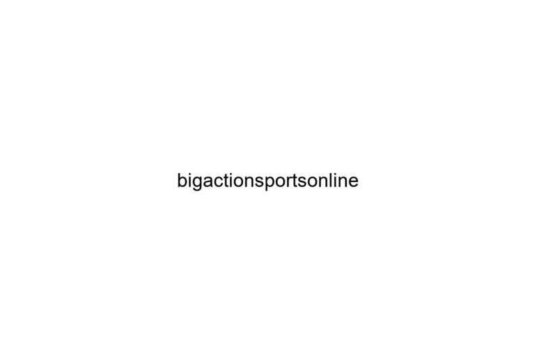 bigactionsportsonline