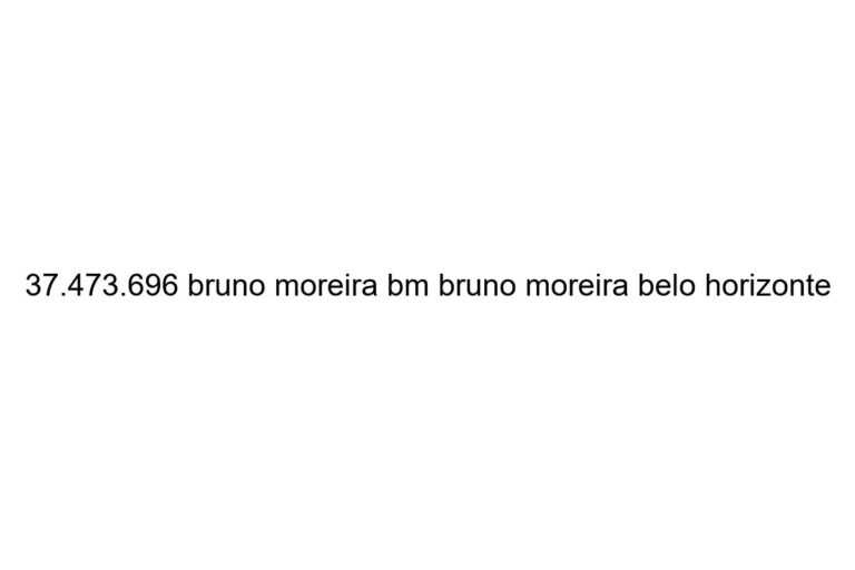 37 473 696 bruno moreira bm bruno moreira belo horizonte