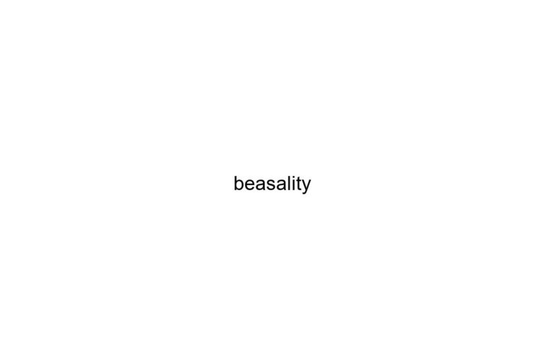 beasality