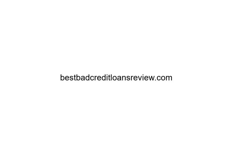 bestbadcreditloansreview com