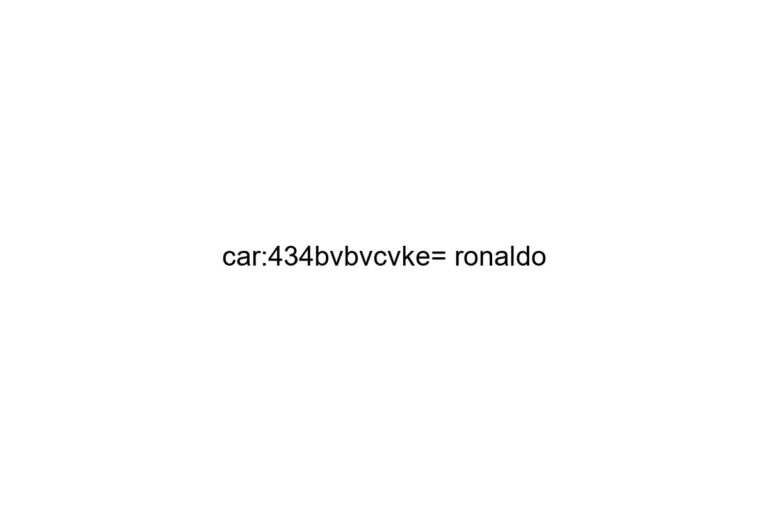 car 434bvbvcvke ronaldo