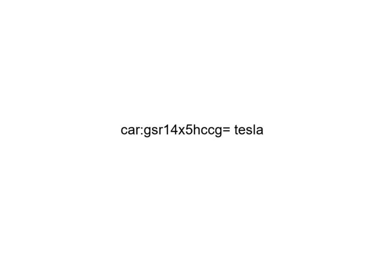 car gsr14x5hccg tesla