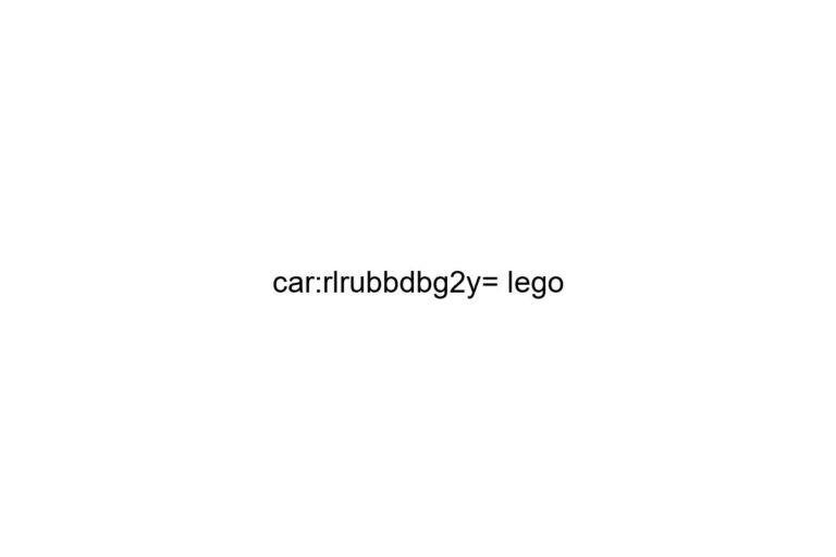 car rlrubbdbg2y lego