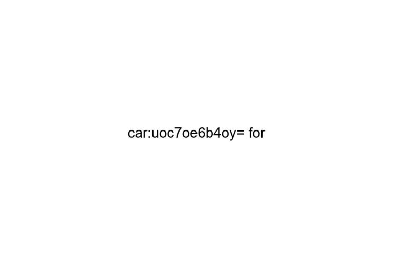 car uoc7oe6b4oy for