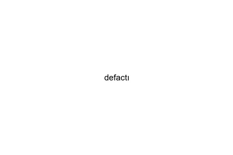 defact