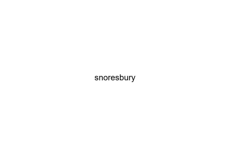 snoresbury