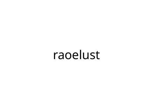 raoelust