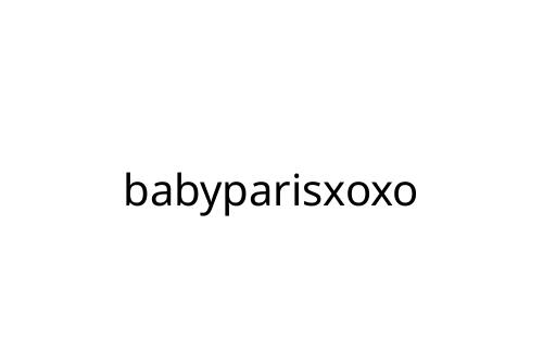 babyparisxoxo