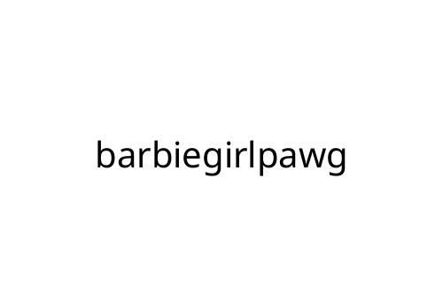 barbiegirlpawg