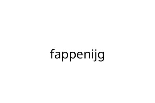fappenijg