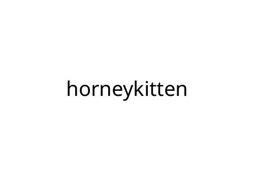 horneykitten