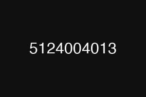 5124004013