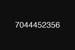 7044452356
