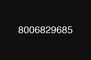8006829685