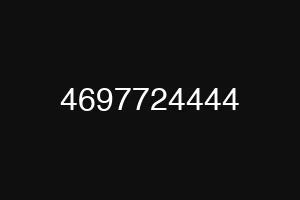 4697724444