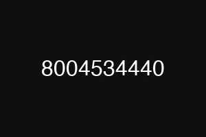 8004534440